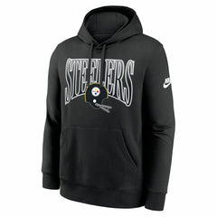 Pittsburgh Steelers Throwback Full Blitz Club NFL Hoodie Black - Taass US