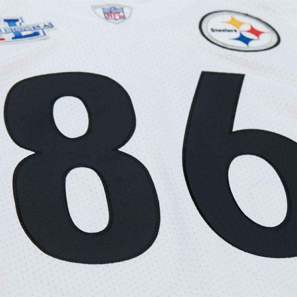 Hines Ward #86 Pittsburgh Steelers 2005 Authentic Throwback NFL Jersey White - Taass for sale