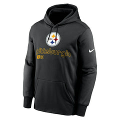 Pittsburgh Steelers Peformance Nike Therma-FIT NFL Hoodie Black - Taass discount