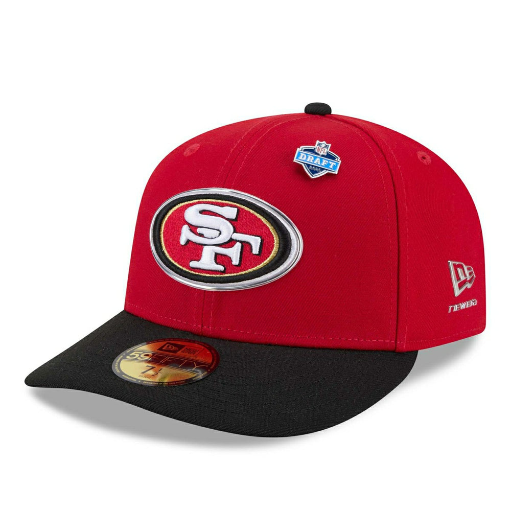San Francisco 49ers 2026 NFL Draft Pre-Curved 59FIFTY Fitted Cap - Taass outlet