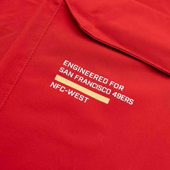 San Francisco 49ers Nike Sideline Half-Zip Anorak NFL Jacke Red - Taass discount