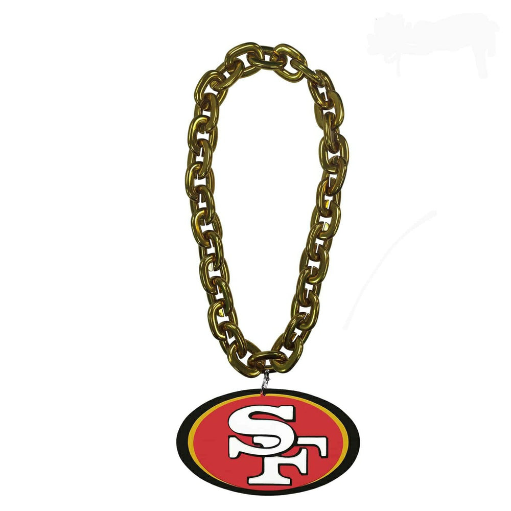 San Francisco 49ers Big Logo NFL Fan Chain - Taass US
