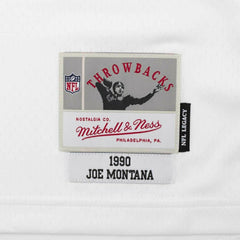 Joe Montana #16 San Francisco 49ers 1990 Legacy Throwback NFL Jersey White - Taass outlet