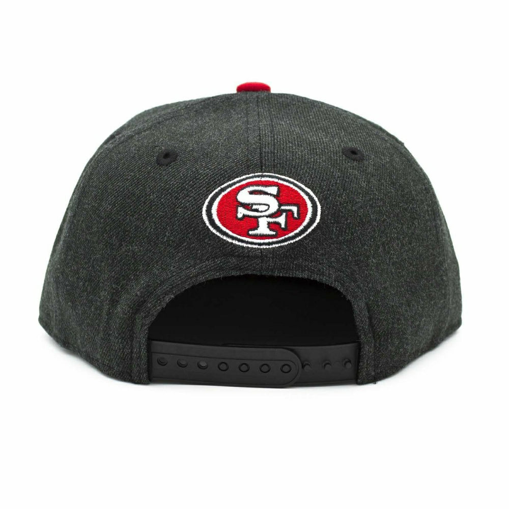 San Francisco 49ers Heather Script 9FIFTY NFL Snapback Cap - Taass sale