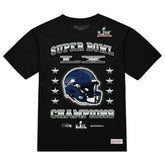 Seattle Seahawks Super Bowl LX Champions T-Shirt Black - Taass for sale