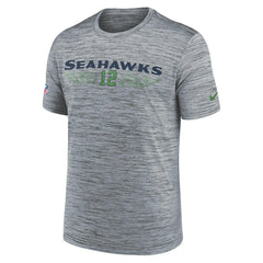 Seattle Seahawks 2025 Rivalries Velocity Dri-FIT NFL T-Shirt Gray - Taass US