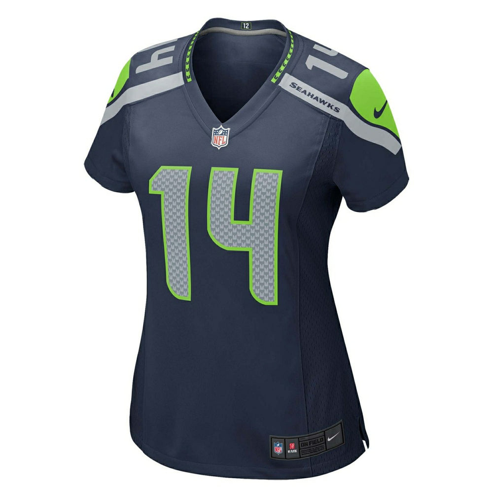 DK Metcalf #14 Seattle Seahawks Nike Game NFL Jersey Navy (WOMEN'S) - Taass sale