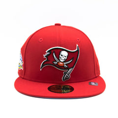Tampa Bay Buccaneers Super Bowl XXXVII New Era 59FIFTY Fitted NFL Cap Red - Taass discount