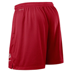 Tampa Bay Buccaneers 2025 NFL Sideline Reversible Mesh Nike Dri-FIT Shorts Red - Taass outlet