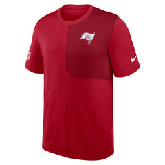 Tampa Bay Buccaneers 2025 NFL Sideline Nike Dri-FIT Coach UV Top Red - Taass discount