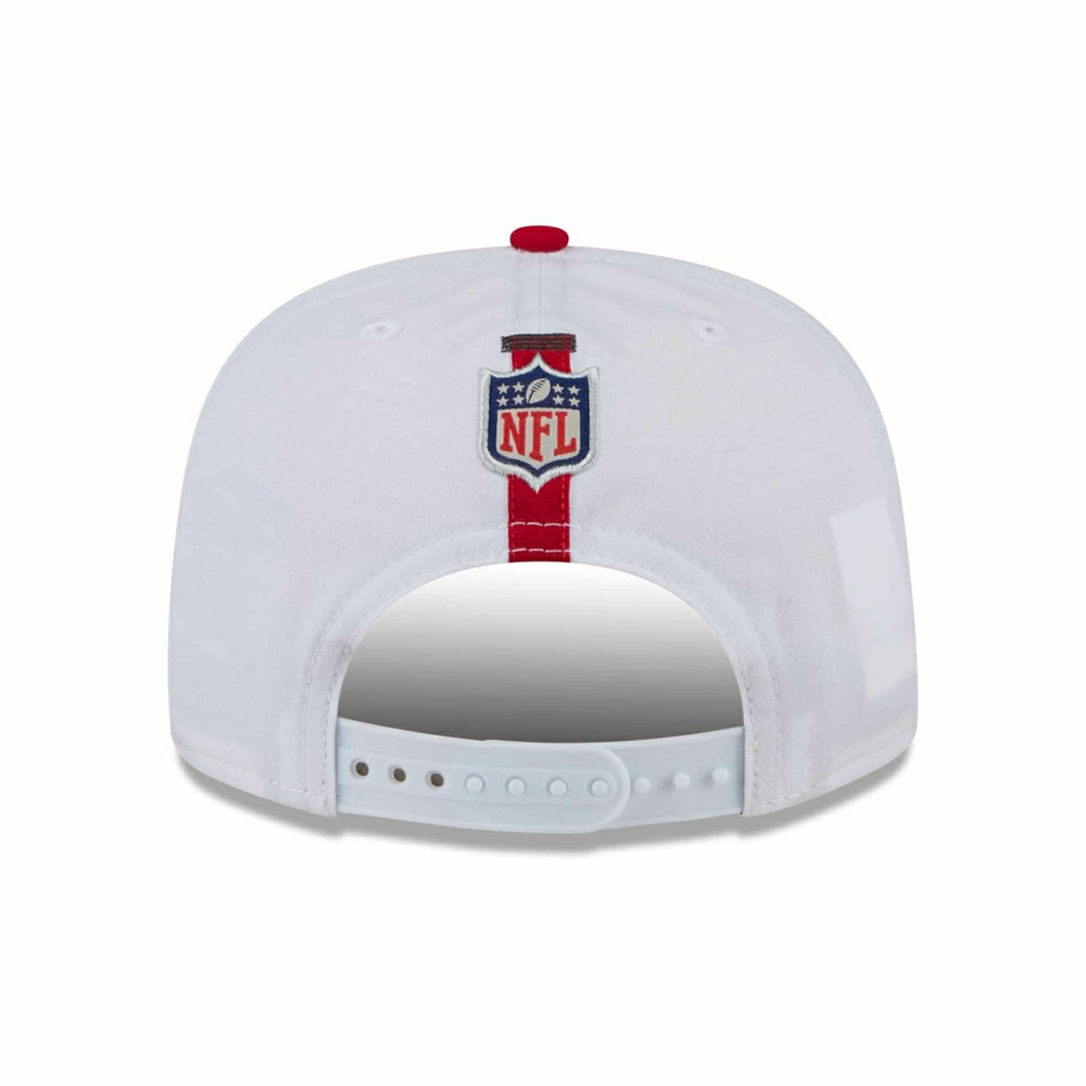Tampa Bay Buccaneers 2024 NFL Training Camp New Era Golfer Snapback Cap White - Taass Online