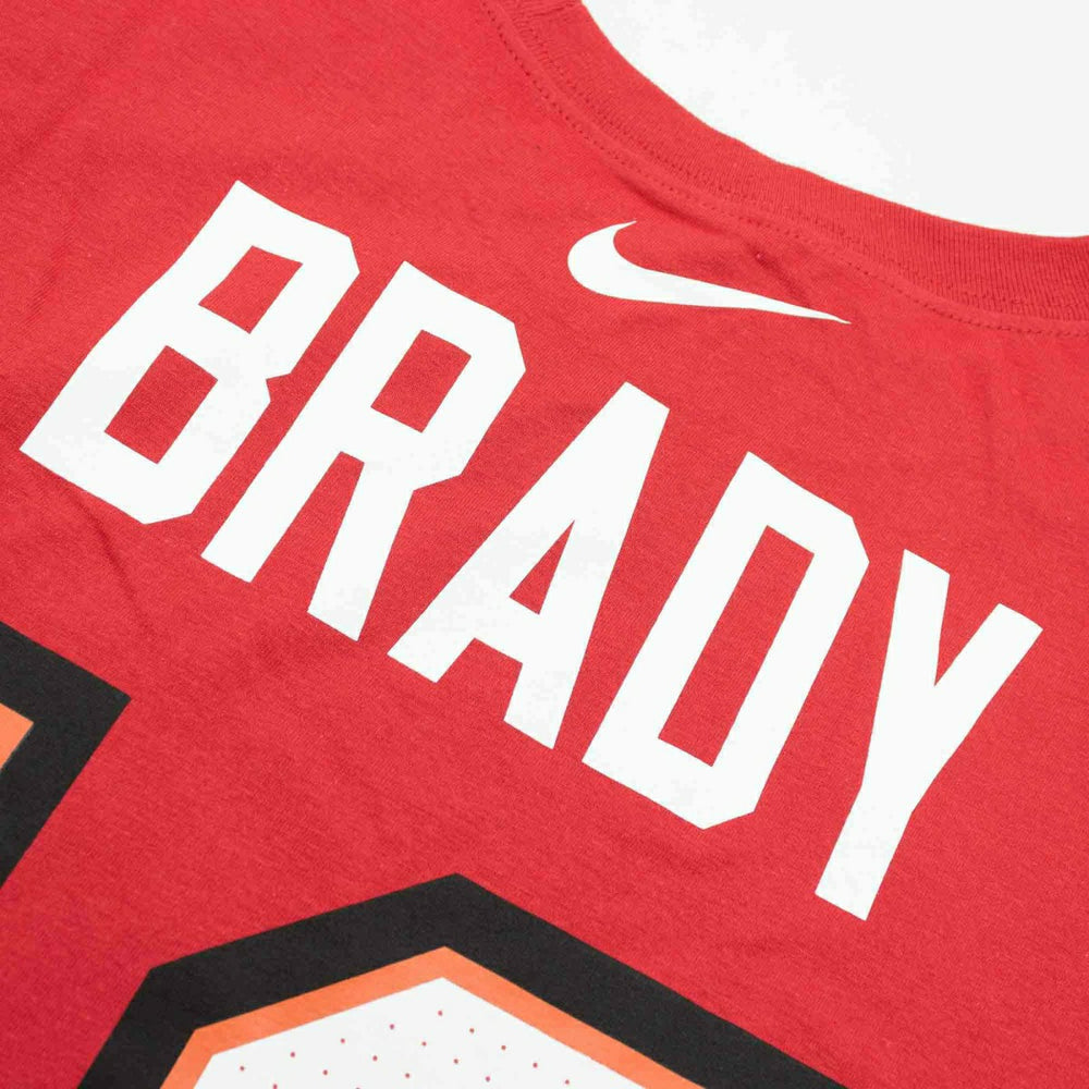 Tom Brady #12 Tampa Bay Buccaneers Nike Player NFL T-Shirt Red - Taass on sale