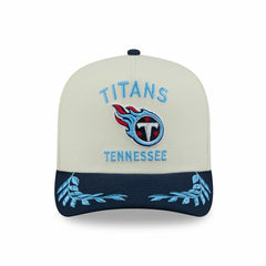 Tennessee Titans 2025 NFL Draft 9FIFTY A-Frame Snapback Cap Cream - Taass on sale