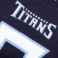 Calvin Ridley #0 Tennessee Titans Player NFL T-Shirt Navy - Taass discount