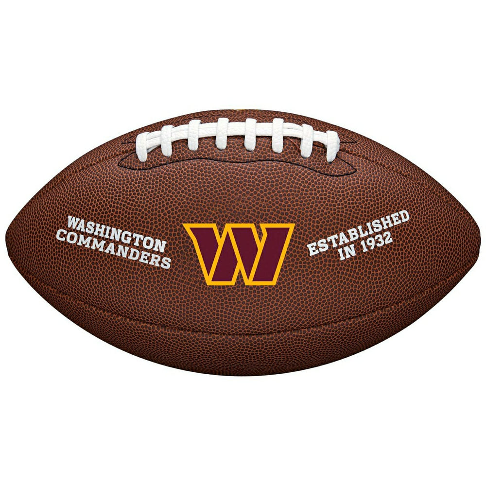 Washington Commanders Backyard Wilson Full Size NFL Football - Taass outlet