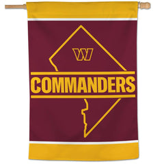 Washington Commanders State Logo WinCraft NFL Flag - Taass discount