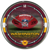 Washington Football Team WinCraft Chrome NFL Wall Clock - Taass sale