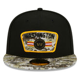 Washington Football Team 2021 NFL On-Field Salute to Service New Era 59FIFTY Fitted Cap - Taass discount