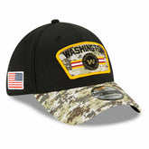 Washington Football Team 2021 NFL On-Field Salute to Service New Era 39THIRTY Flex Fit Cap - Taass US