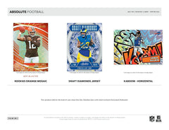 2025 Panini Absolute Football NFL Mega Box - Taass for sale