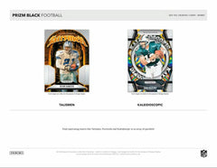 2025 Panini Prizm Black Football NFL Hobby Box - Taass outlet
