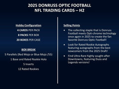 2025 Panini Donruss Optic Football NFL Hybrid H2 Box - Taass for sale