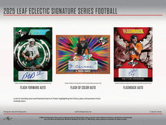 2025 Leaf Eclectic Signature Series Football Hobby Box - Taass discount