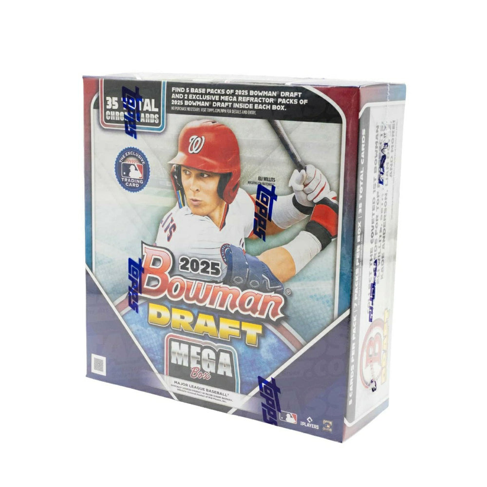 2025 Bowman Draft Baseball MLB Mega Box - Taass on sale