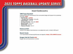 2025 Topps Update Series Baseball MLB Hobby Box - Taass US