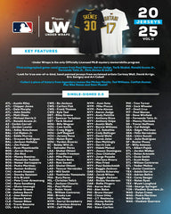 2025 Fanatics Under Wraps MLB Autographed Baseball Jersey Box Vol. 2 - Taass sale