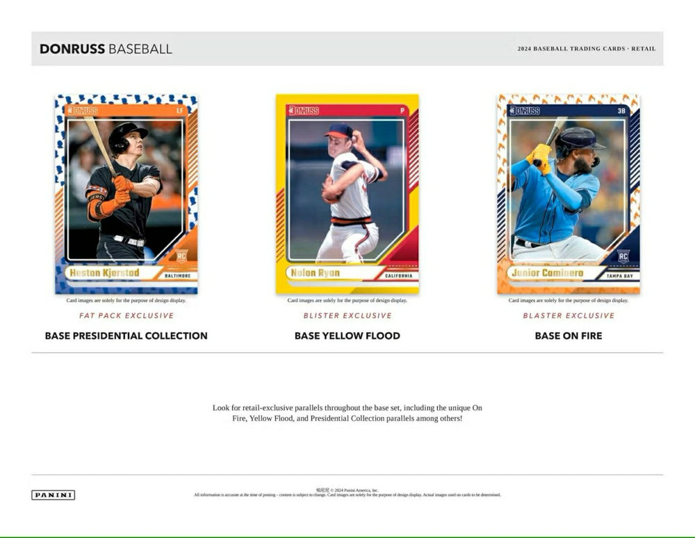 2024 Panini Donruss Baseball Blaster Box - Taass US