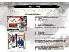 2023 Topps Inception Baseball MLB Hobby Box - Taass for sale