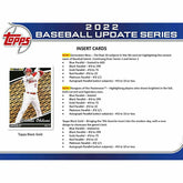 2022 Topps Update Series Baseball MLB Hobby Box - Taass sale