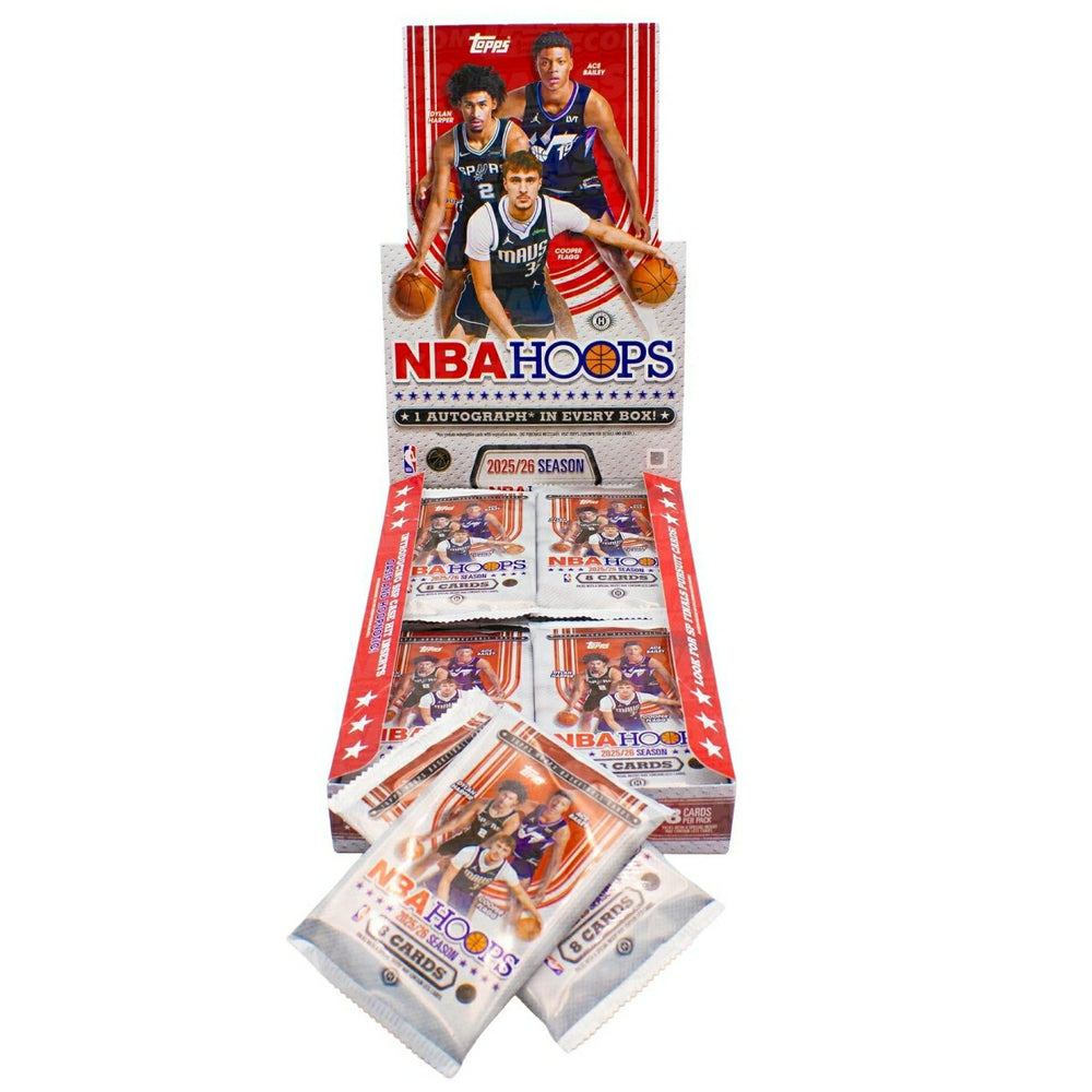 2025/26 Topps NBA Hoops Basketball Hobby Pack - Taass sale