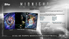 2025/26 Topps Midnight Basketball NBA Hobby Box - Taass outlet