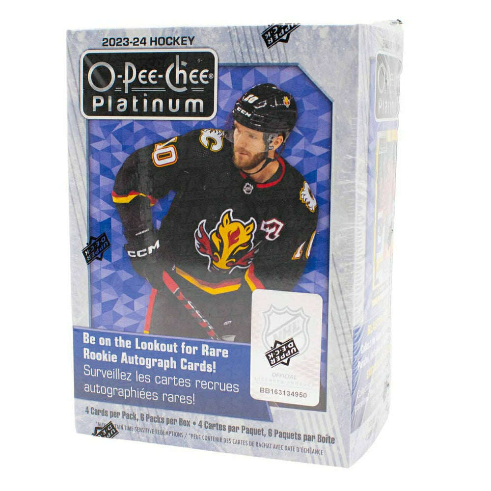 2023/24 Upper Deck O-Pee-Chee Platinum NHL Hockey Blaster Box - Taass Online