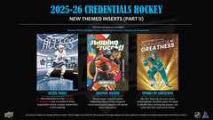 2025/26 Upper Deck Credentials Hockey NHL Hobby Box - Taass on sale