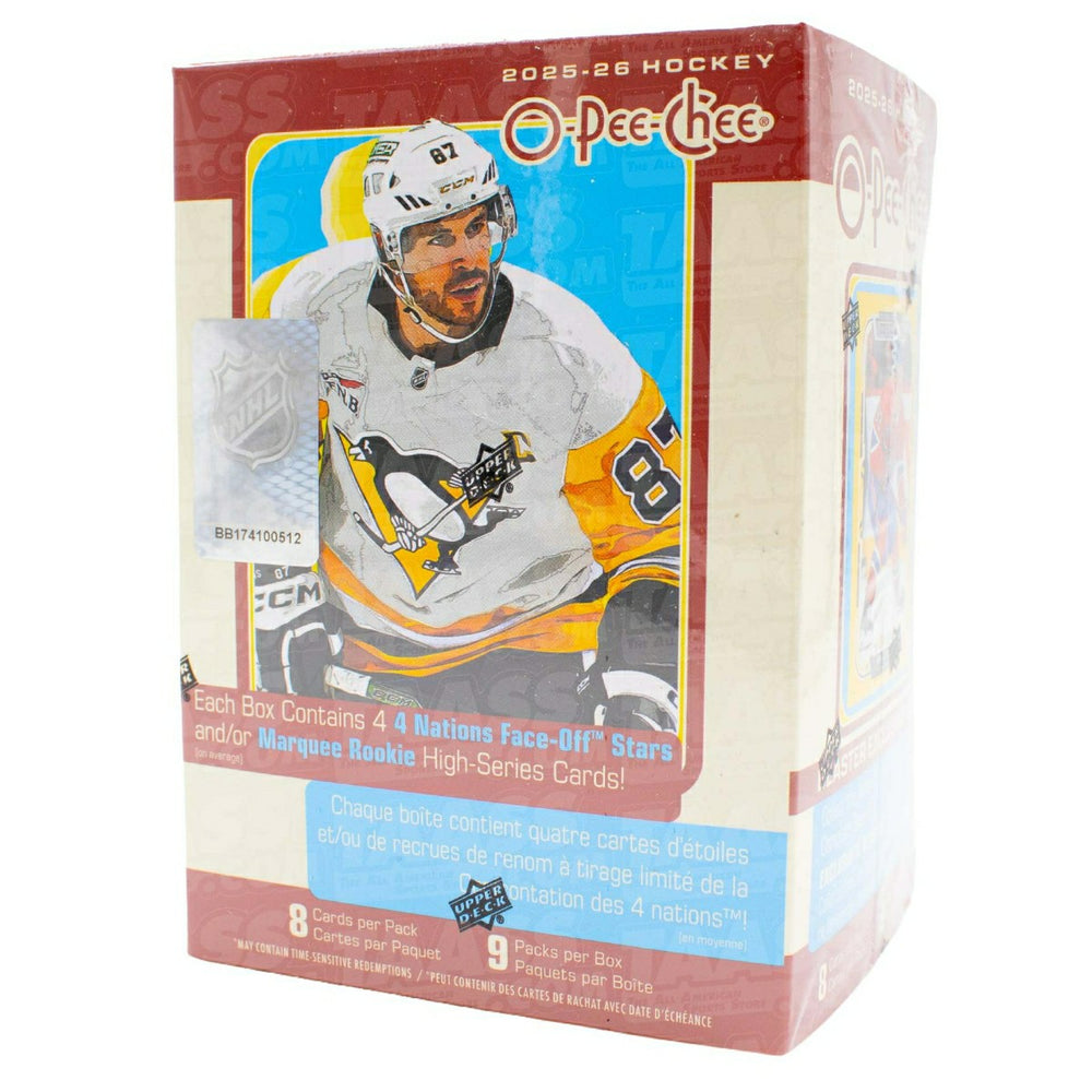 2025/26 Upper Deck O-Pee-Chee Hockey NHL Blaster Box - Taass on sale