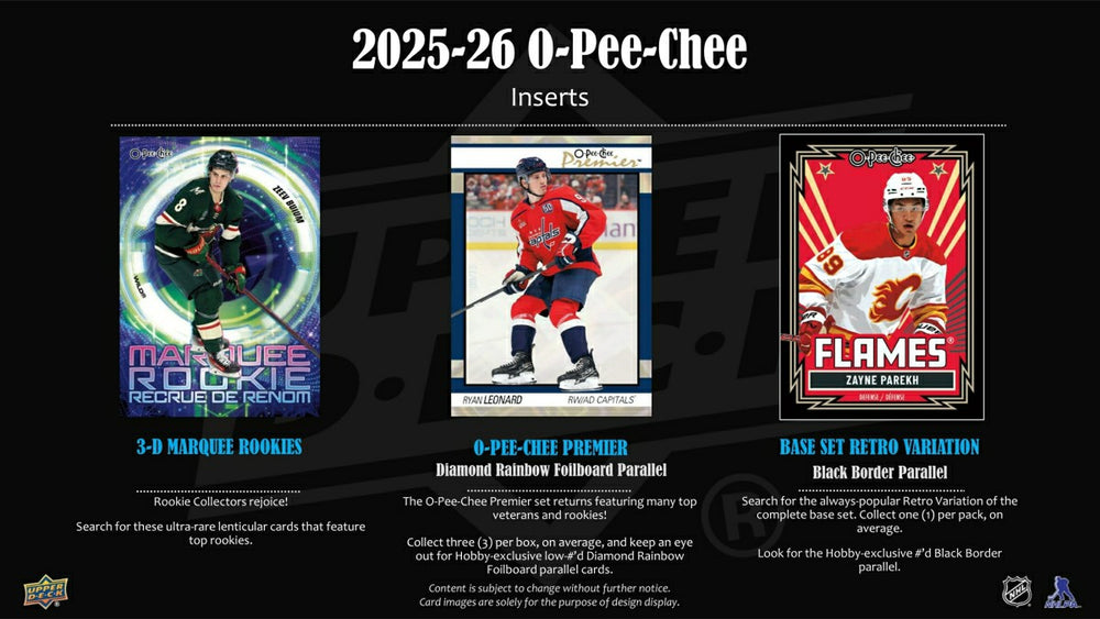 2025/26 Upper Deck O-Pee-Chee Hockey NHL Hobby Box - Taass sale