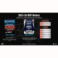 2025/26 Upper Deck MVP Hockey NHL Hobby Box - Taass for sale