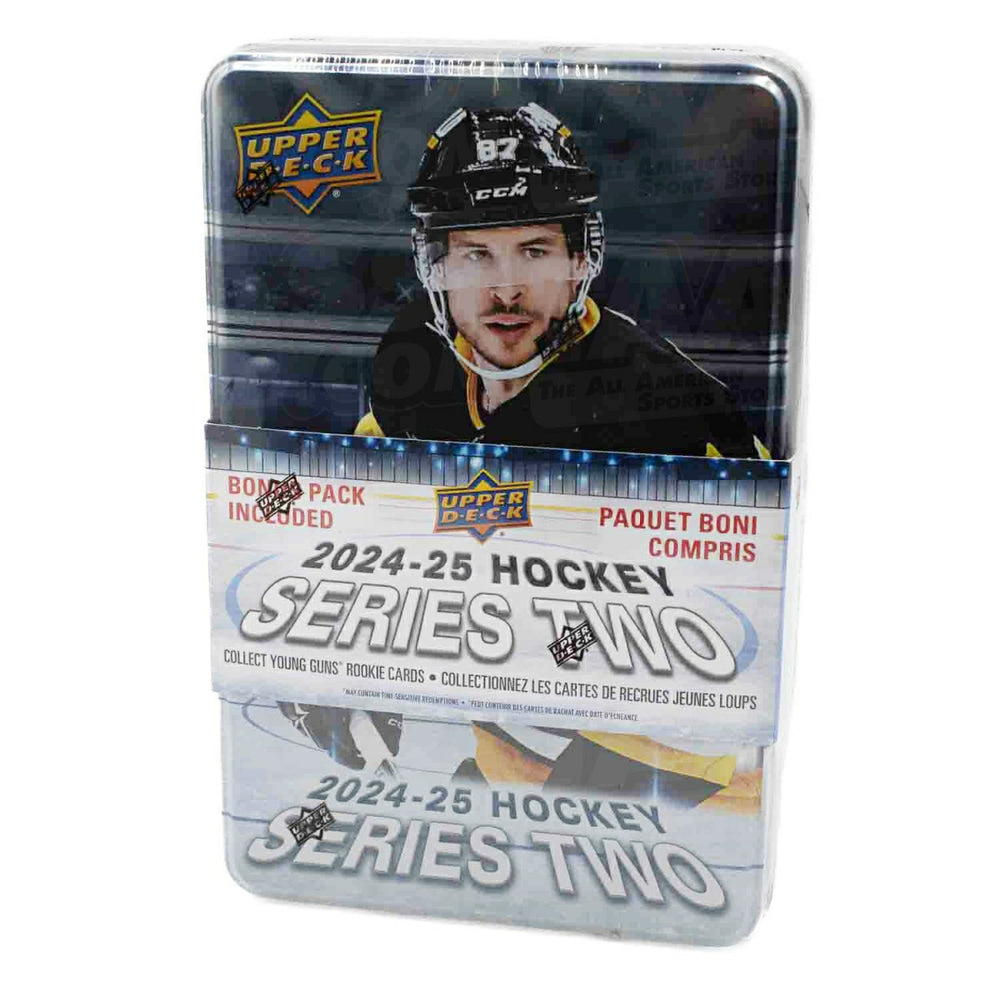 2024/25 Upper Deck Series 2 Hockey NHL Tin Box - Taass on sale