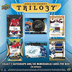 2023/24 Upper Deck Trilogy Hockey Hobby Box - Taass on sale