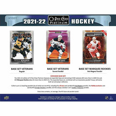2021/22 Upper Deck O-Pee-Chee Platinum NHL Hockey Hobby Box - Taass on sale