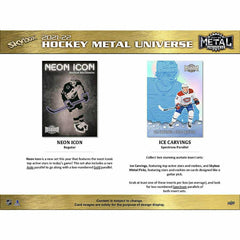 2021/22 Upper Deck Skybox Metal Universe NHL Hockey Hobby Box - Taass on sale