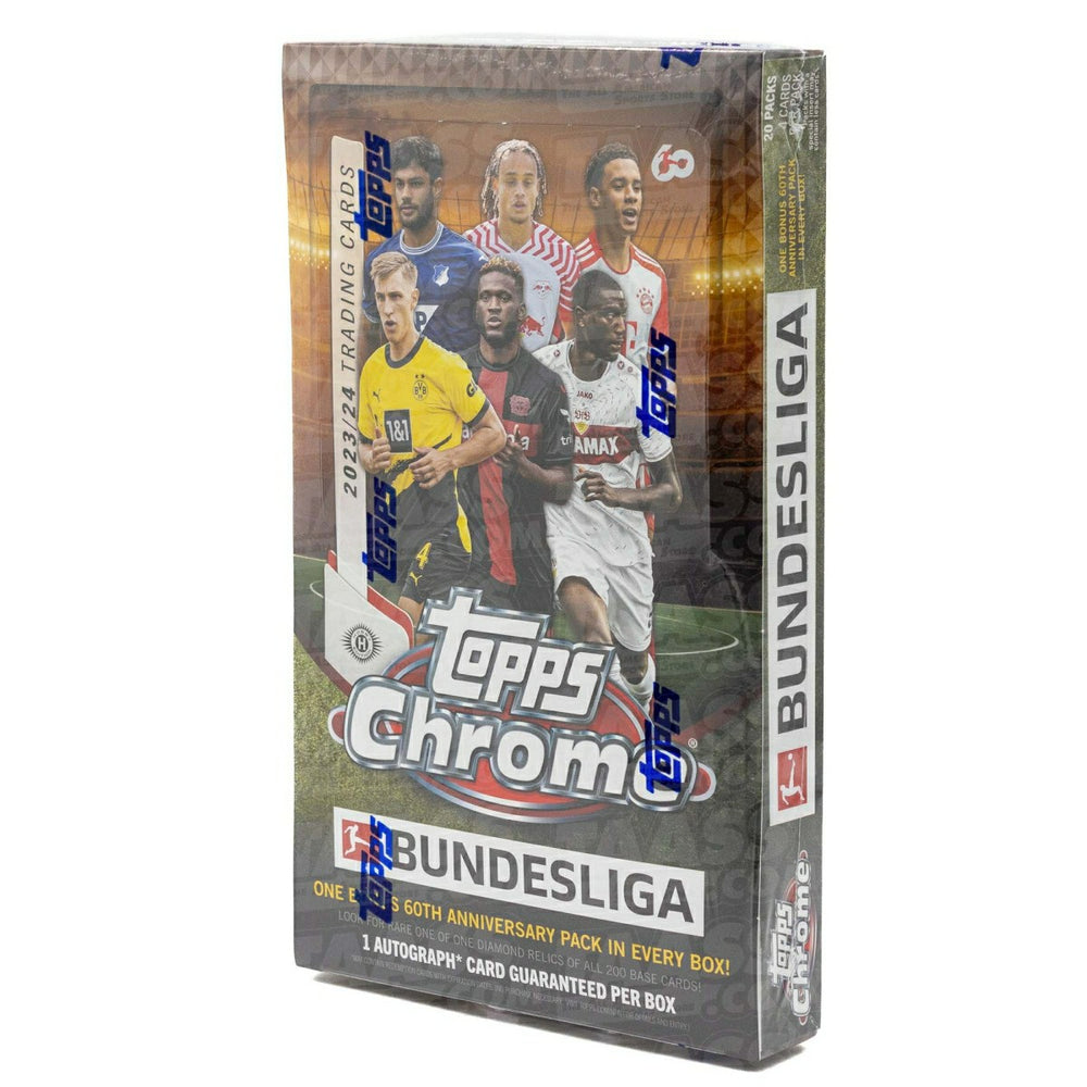 2023/24 Topps Chrome Bundesliga Soccer Hobby Box - Taass discount