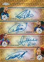 2025/26 Topps Chrome UEFA Club Competitions Football Blaster Box - Taass for sale