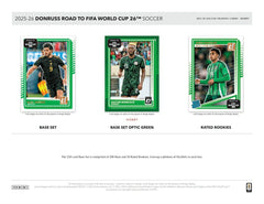 2025/26 Panini Donruss Road to FIFA World Cup Football Hobby Box - Taass for sale
