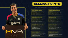 2026 MVPs FIFA World Cup Autographed Jersey Mystery Box Elite Edition - Taass Online