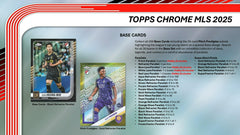 2025 Topps Chrome MLS Soccer Hobby Box - Taass discount