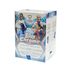 2024/25 Topps Chrome UEFA Women's Champions League Football Blaster Box - Taass Online